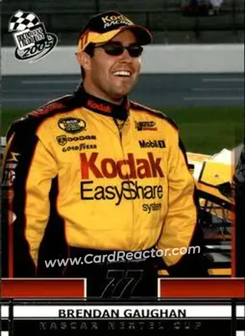2005 Press Pass #34 - Brendan Gaughan - Penske-Jasper Racing - Front