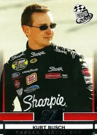 2005 Press Pass #36 - Kurt Busch - Roush Racing