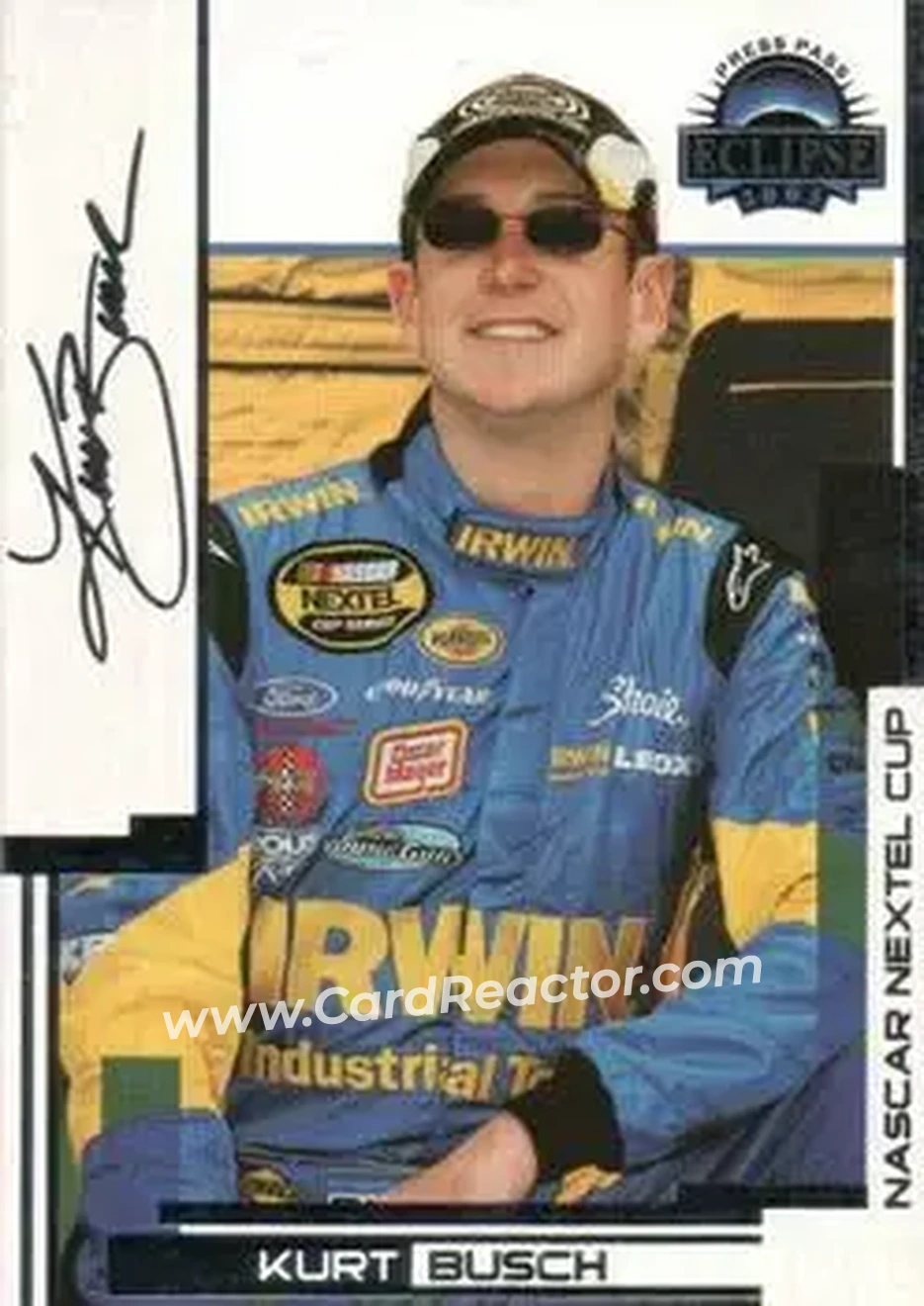 2005 Press Pass Eclipse #1b - Kurt Busch - Roush Racing - Front