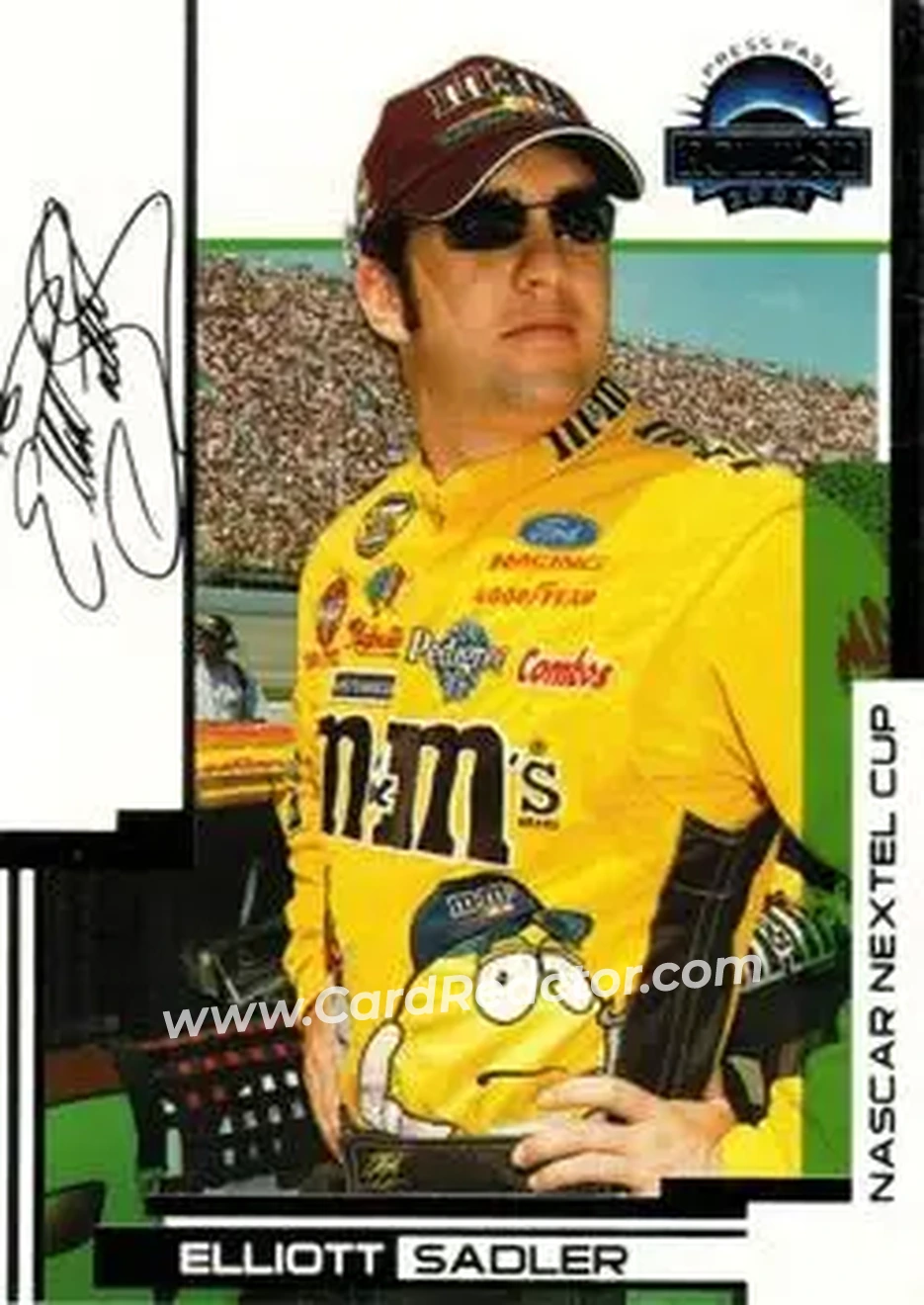 2005 Press Pass Eclipse #9 - Elliott Sadler - Robert Yates Racing - Front