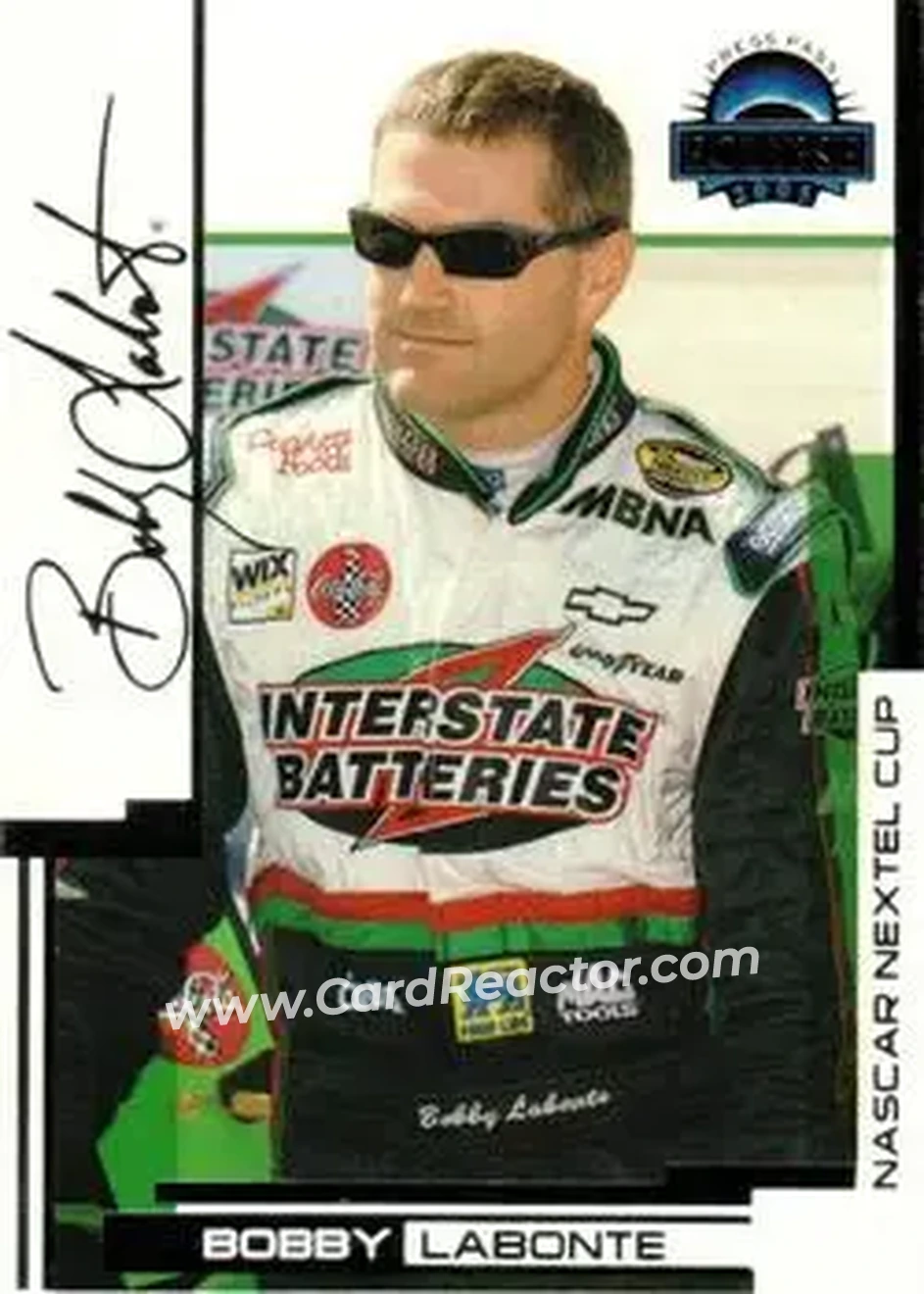 2005 Press Pass Eclipse #12 - Bobby Labonte - Joe Gibbs Racing - Front