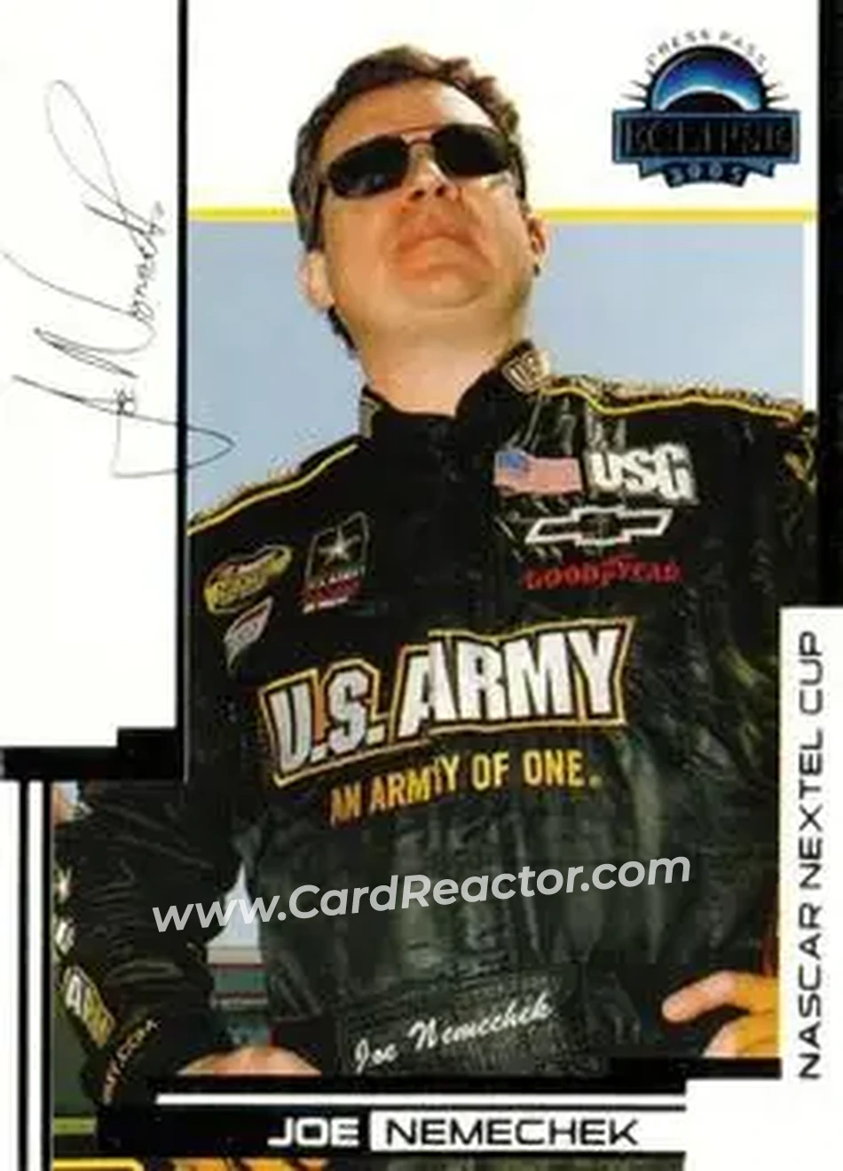 2005 Press Pass Eclipse #18 - Joe Nemechek - MB2 Motorsports - Front 2005 Press Pass Eclipse #18 - Joe Nemechek - MB2 Motorsports - Front