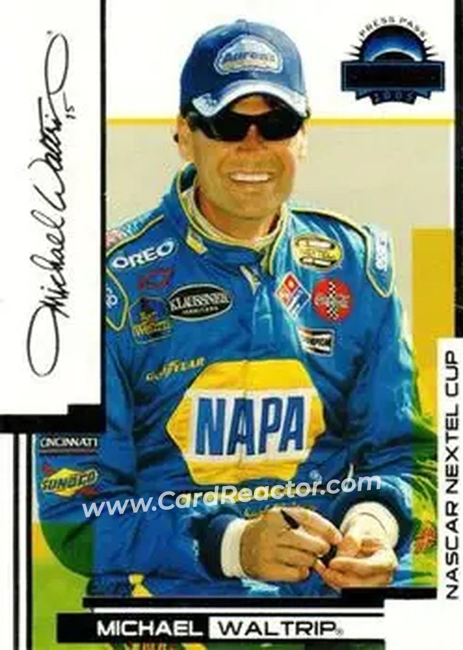 2005 Press Pass Eclipse #19 - Michael Waltrip - Dale Earnhardt Inc. - Front