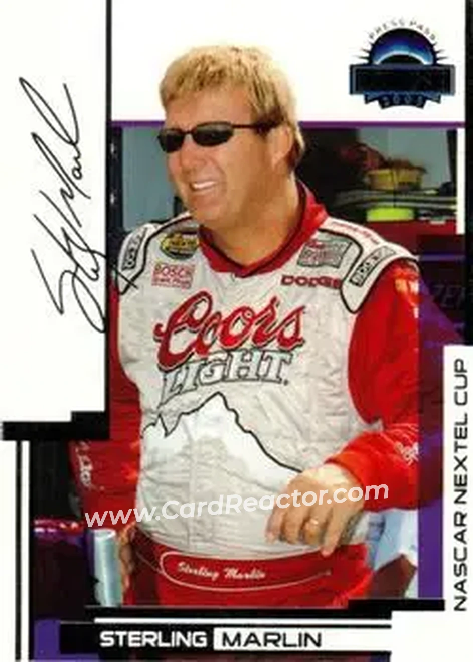 2005 Press Pass Eclipse #20 - Sterling Marlin - Chip Ganassi Racing with Felix Sabates - Front