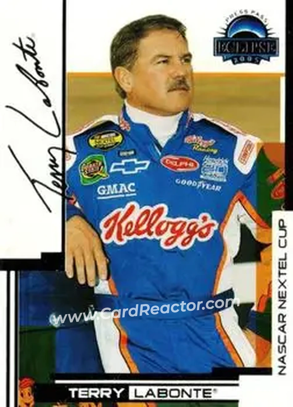 2005 Press Pass Eclipse #24 - Terry Labonte - Hendrick Motorsports - Front