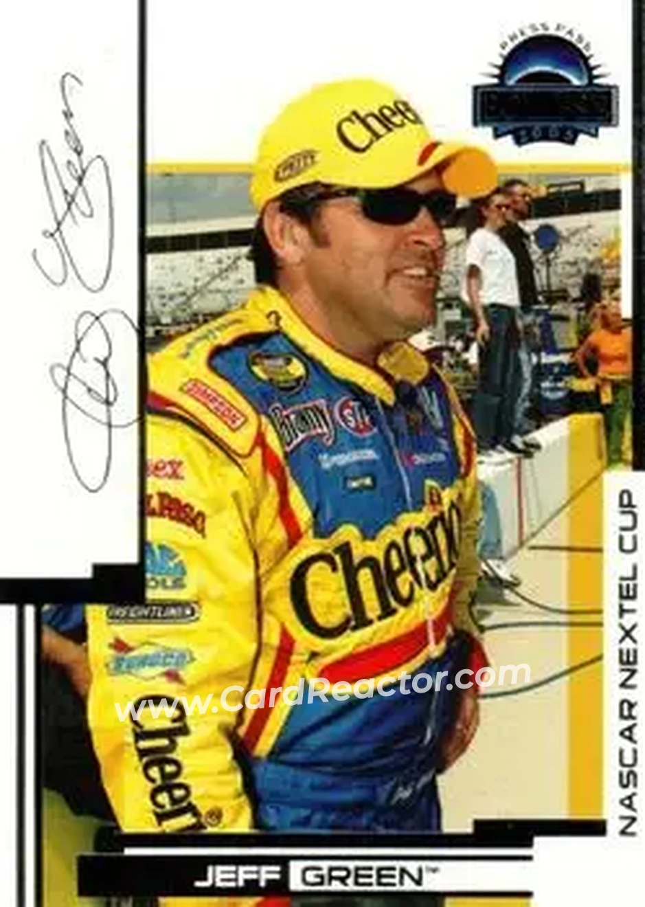 2005 Press Pass Eclipse #25 - Jeff Green - Petty Enterprises - Front