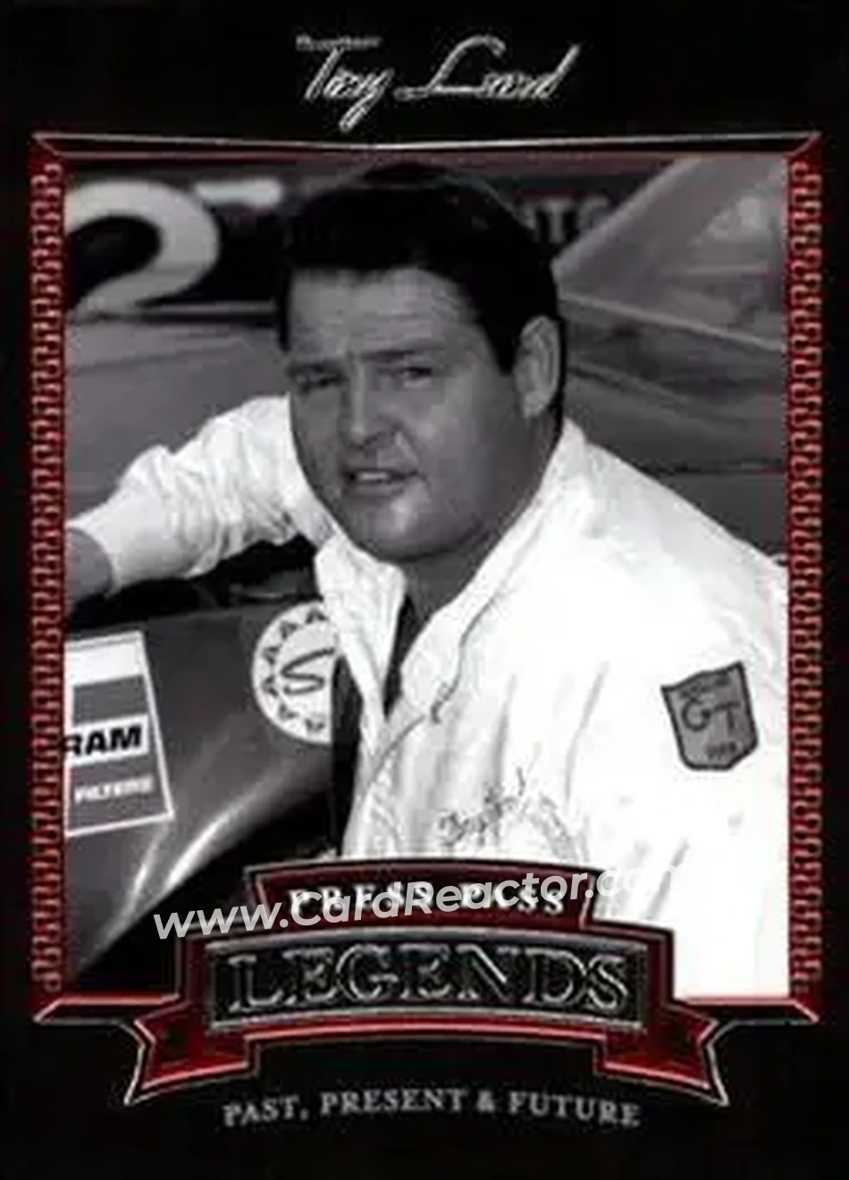 2005 Press Pass Legends #6 - Tiny Lund - McConnell Racing - Front
