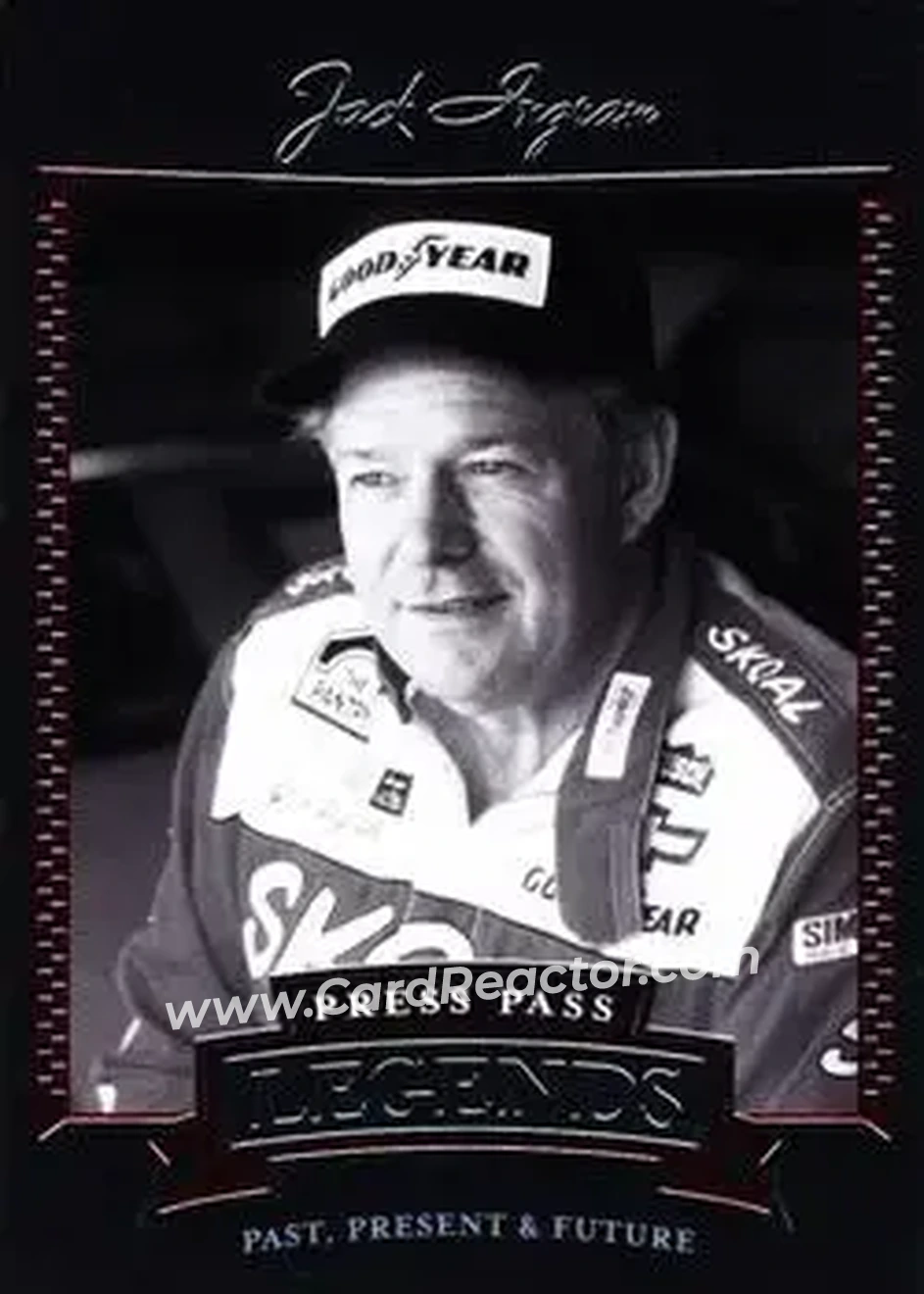 2005 Press Pass Legends #14 - Jack Ingram - Ingram Racing - Front 2005 Press Pass Legends #14 - Jack Ingram - Ingram Racing - Front