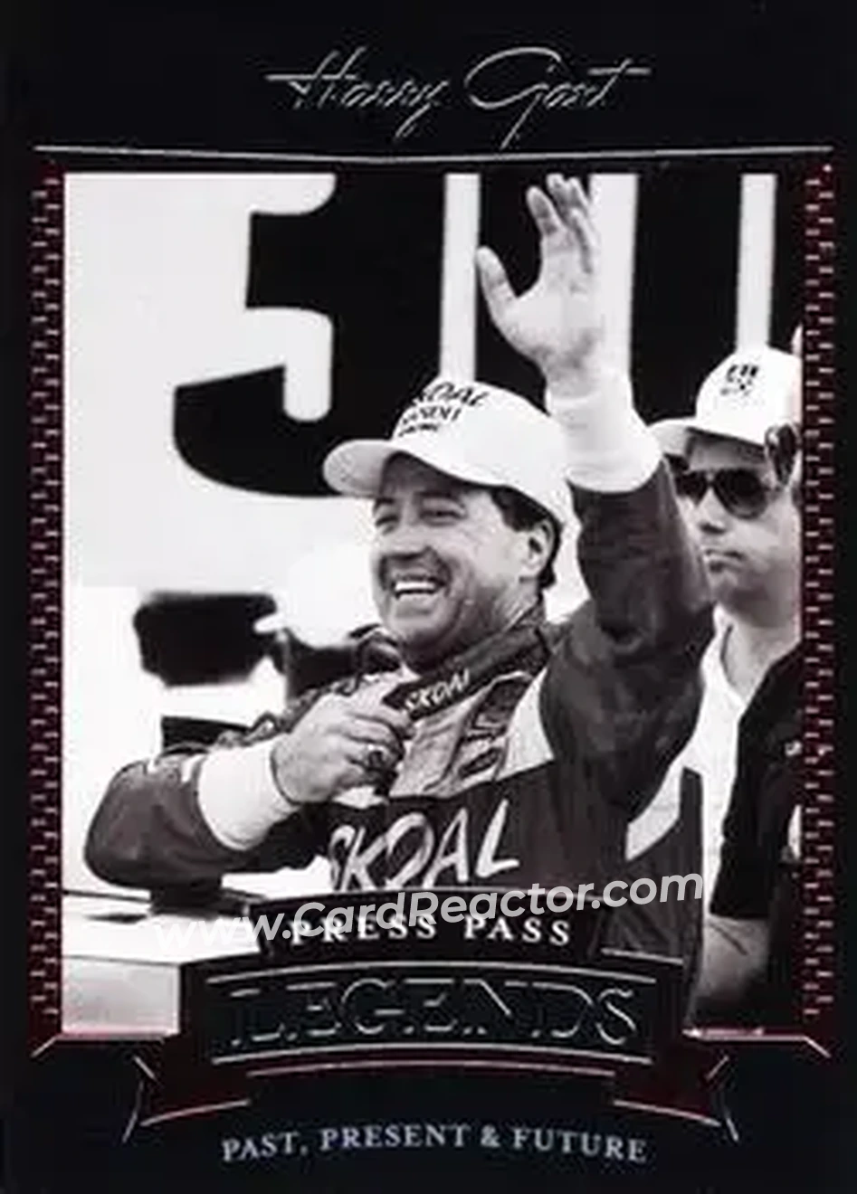 2005 Press Pass Legends #17 - Harry Gant - Leo Jackson Motorsports - Front