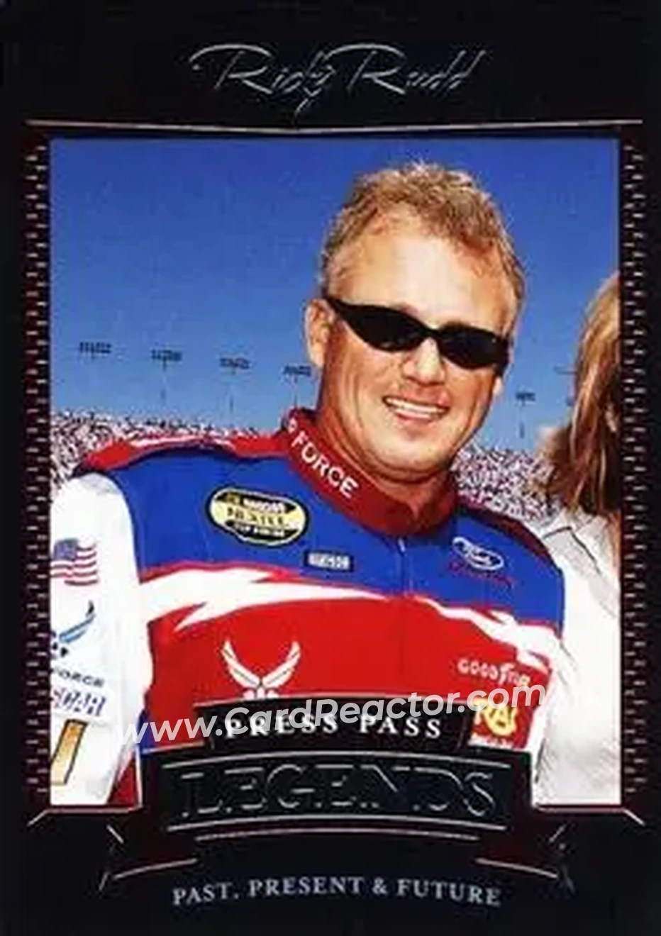 2005 Press Pass Legends #20 - Ricky Rudd - Wood Brothers Racing - Front