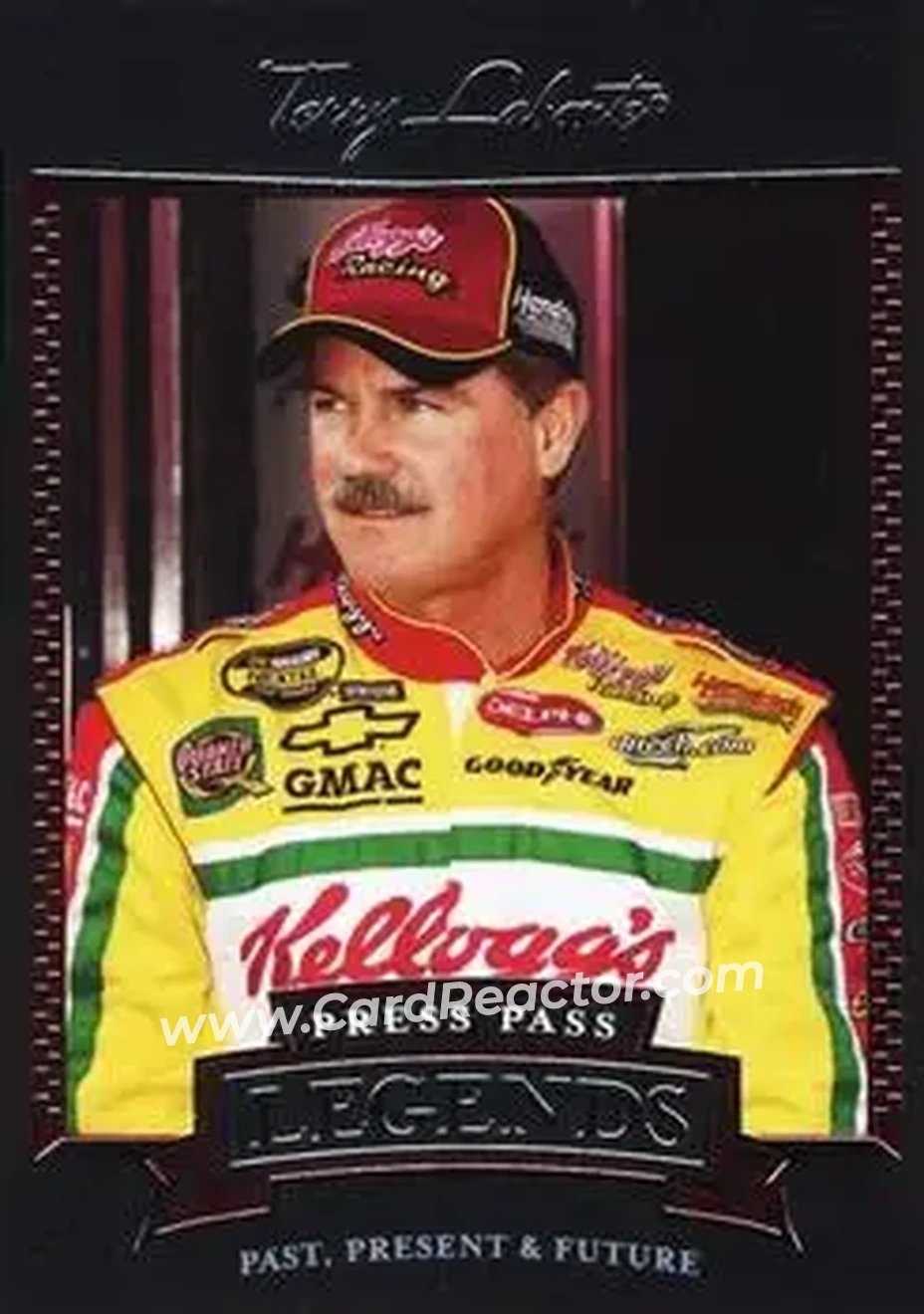 2005 Press Pass Legends #21 - Terry Labonte - Hendrick Motorsports - Front 2005 Press Pass Legends #21 - Terry Labonte - Hendrick Motorsports - Front