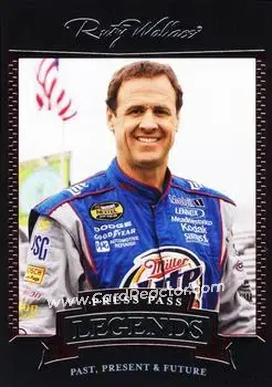 2005 Press Pass Legends #22 - Rusty Wallace - Penske Racing South - Front 2005 Press Pass Legends #22 - Rusty Wallace - Penske Racing South - Front