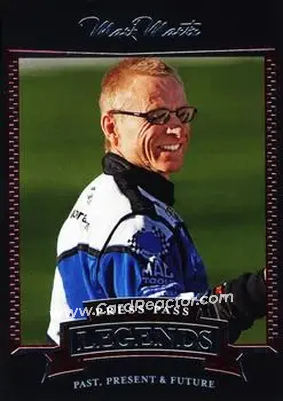 2005 Press Pass Legends #24 - Mark Martin - Roush Racing - Front