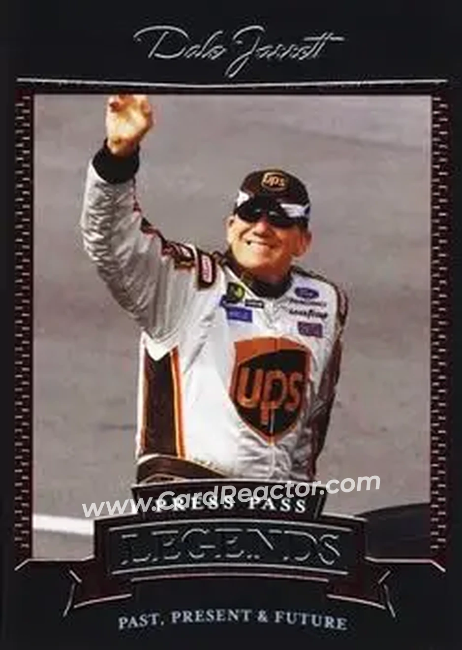 2005 Press Pass Legends #25 - Dale Jarrett - Robert Yates Racing - Front