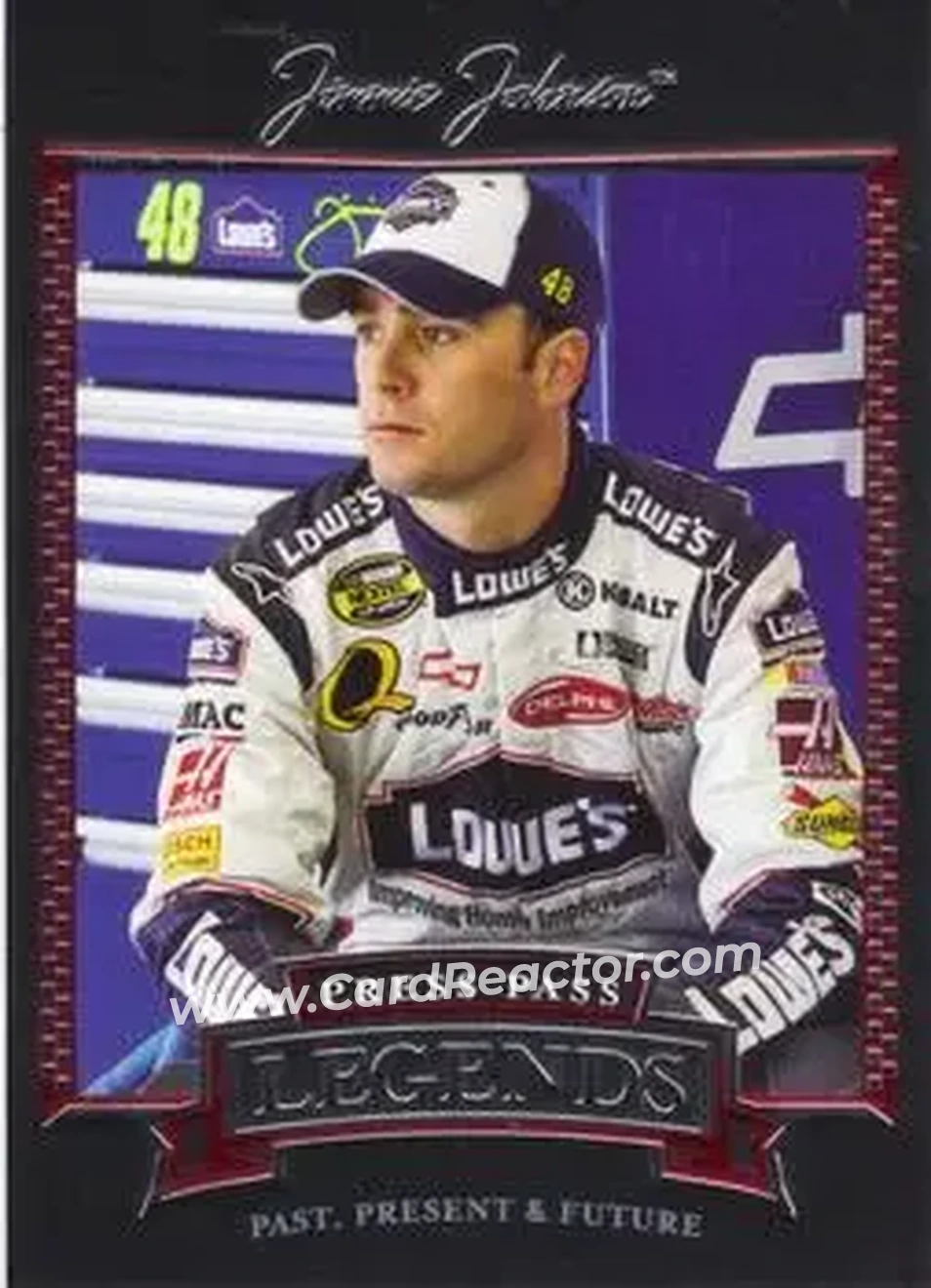 2005 Press Pass Legends #31 - Jimmie Johnson - Hendrick Motorsports - Front 2005 Press Pass Legends #31 - Jimmie Johnson - Hendrick Motorsports - Front