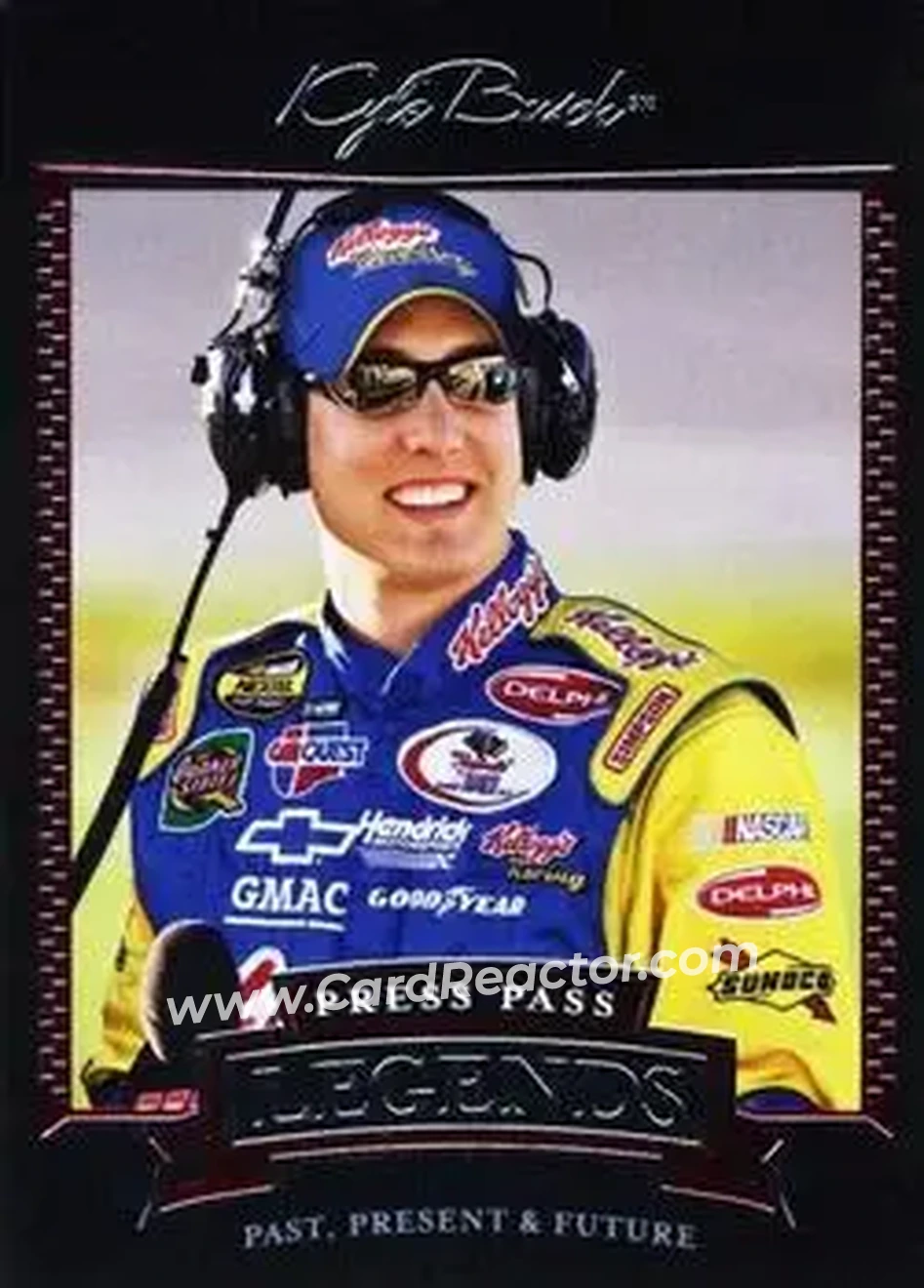 2005 Press Pass Legends #33 - Kyle Busch - Hendrick Motorsports - Front 2005 Press Pass Legends #33 - Kyle Busch - Hendrick Motorsports - Front