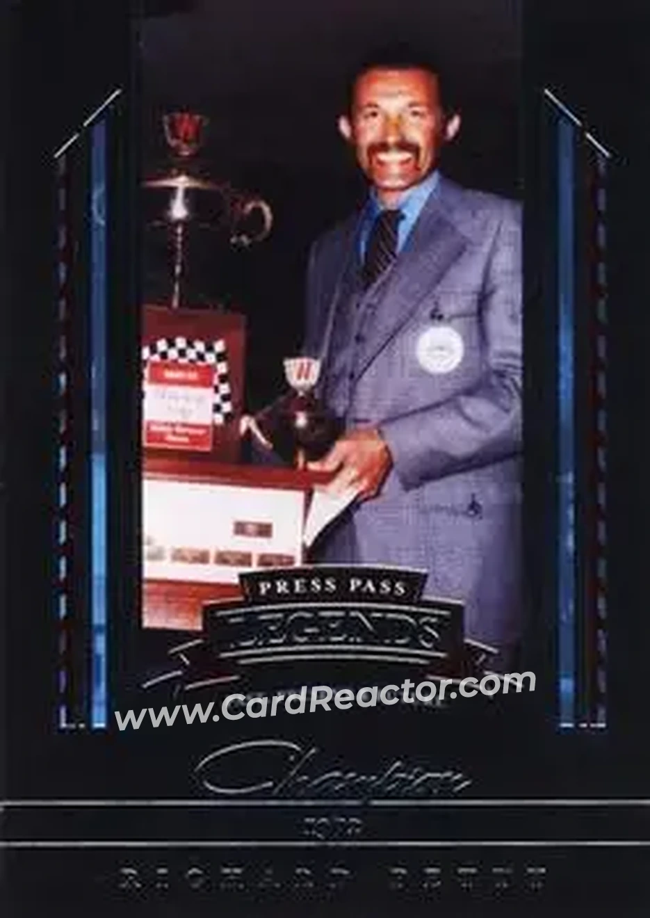 2005 Press Pass Legends #34 - Richard Petty - Petty Enterprises - Front