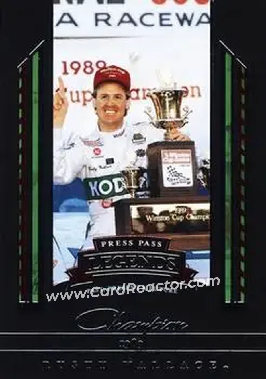 2005 Press Pass Legends #38 - Rusty Wallace - Blue Max Racing - Front 2005 Press Pass Legends #38 - Rusty Wallace - Blue Max Racing - Front