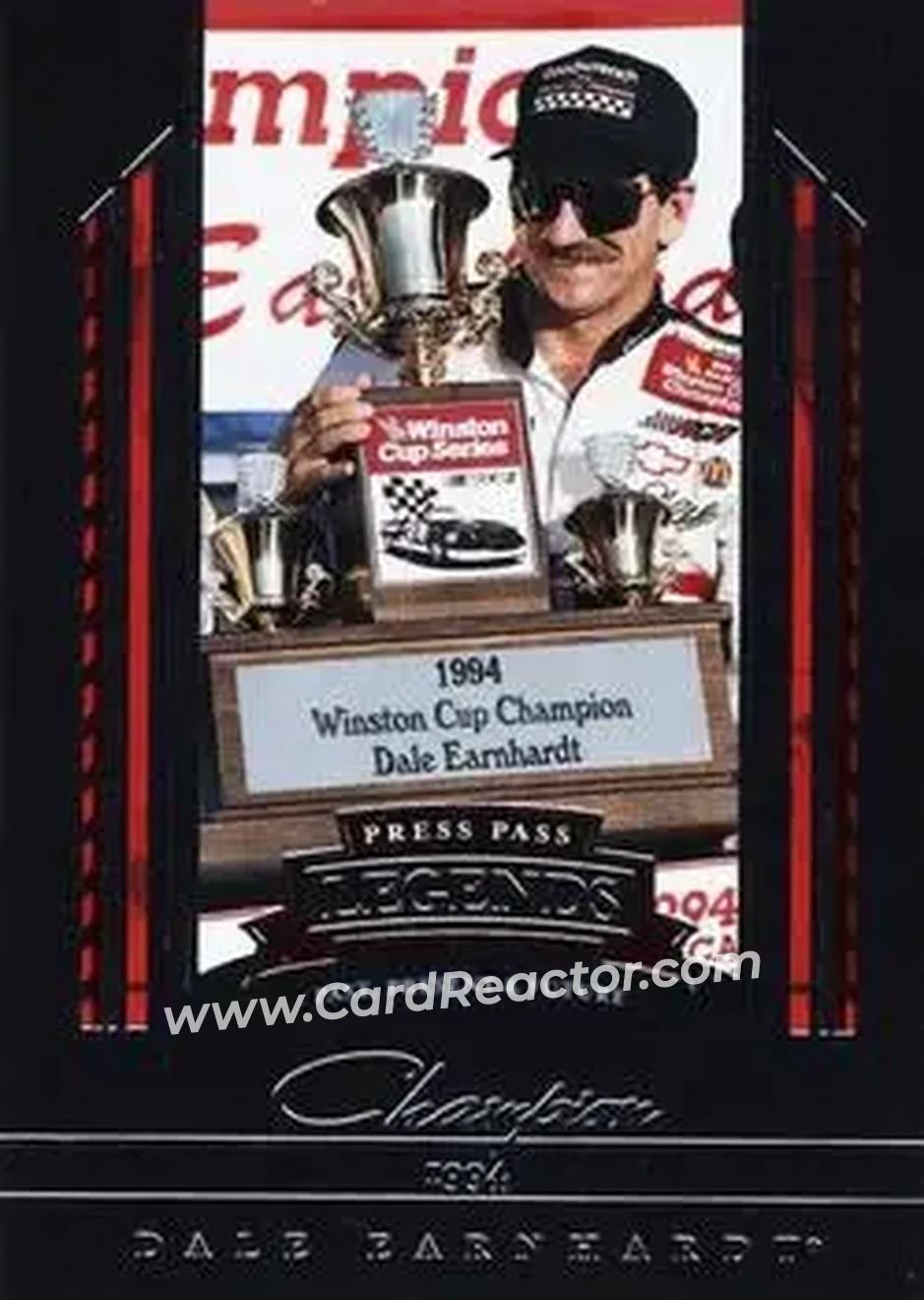 2005 Press Pass Legends #40 - Dale Earnhardt Sr. - Richard Childress Racing - Front 2005 Press Pass Legends #40 - Dale Earnhardt Sr. - Richard Childress Racing - Front