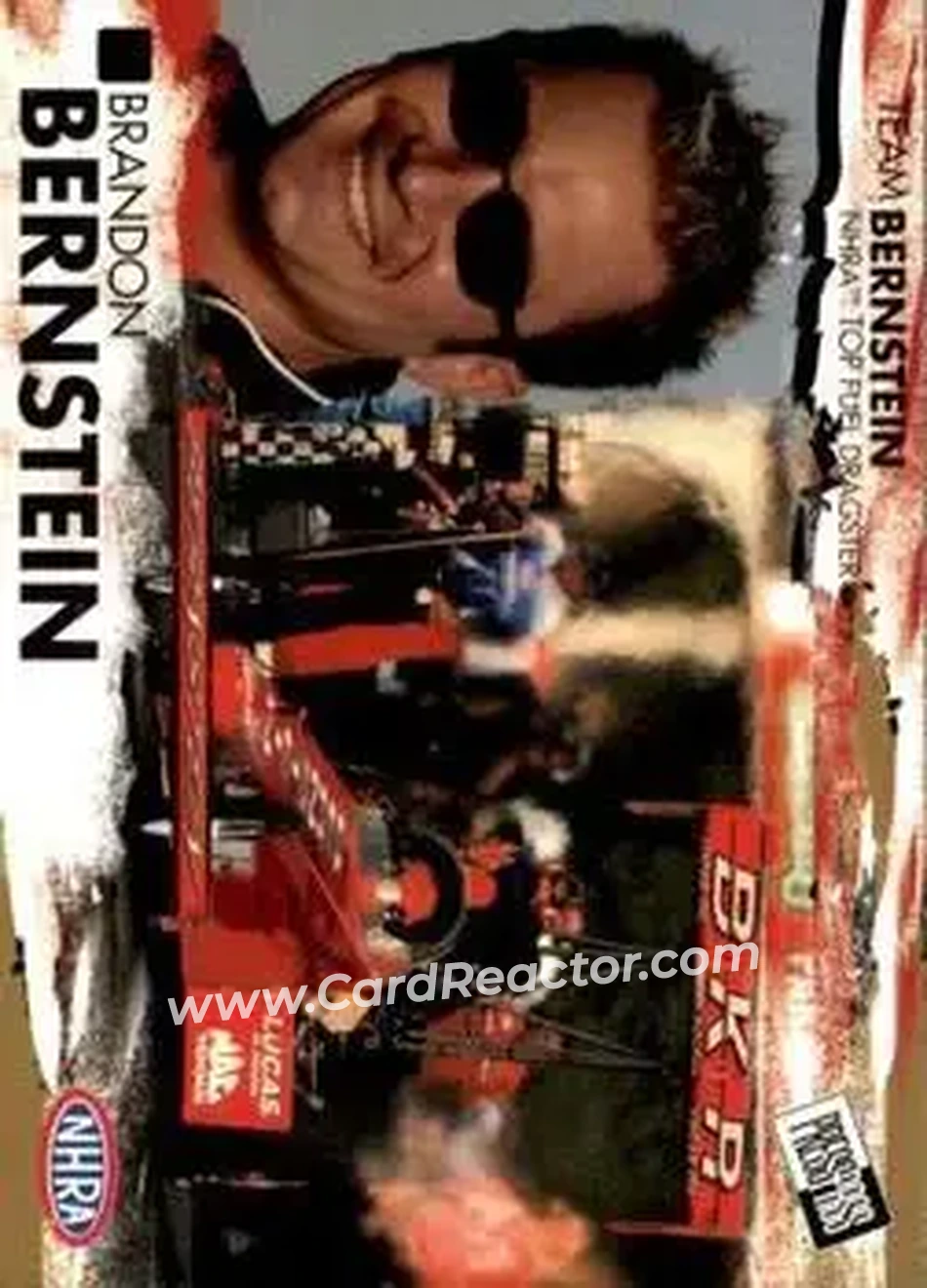 2005 Press Pass NHRA #2 - Brandon Bernstein - Front 2005 Press Pass NHRA #2 - Brandon Bernstein - Front