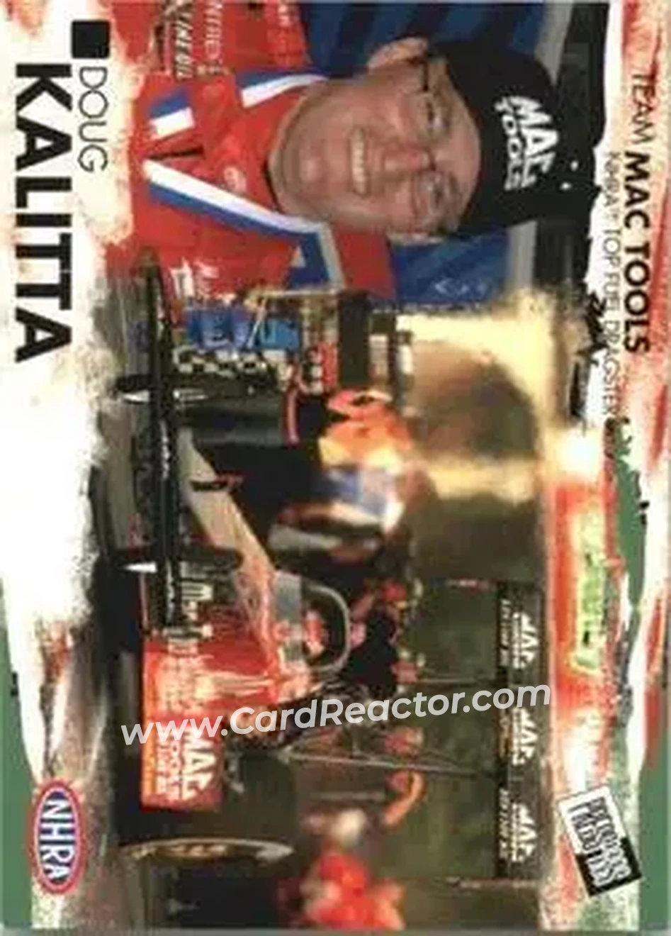 2005 Press Pass NHRA #5 - Doug Kalitta - Front 2005 Press Pass NHRA #5 - Doug Kalitta - Front