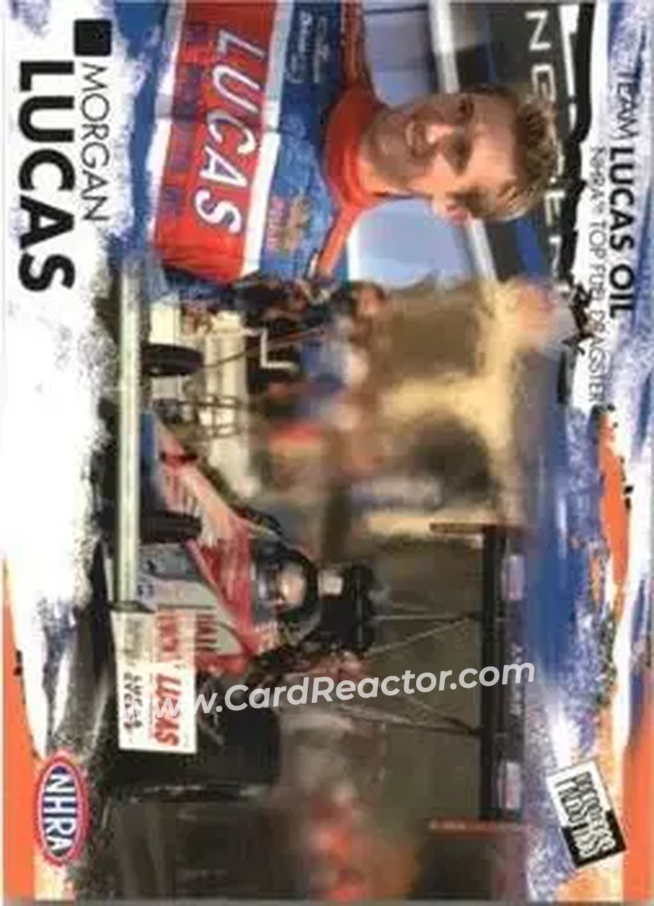 2005 Press Pass NHRA #7 - Morgan Lucas - Front