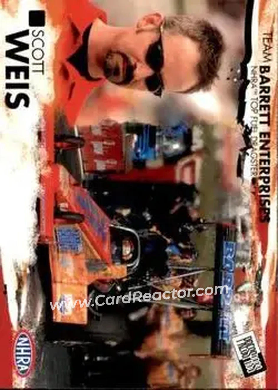 2005 Press Pass NHRA #11 - Scott Weis - Front