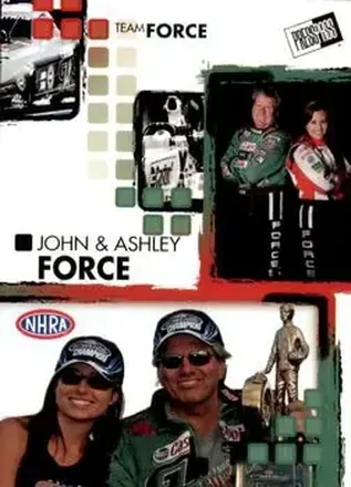 2005 Press Pass NHRA #18 John Force - Ashley Force RC - John Force Racing