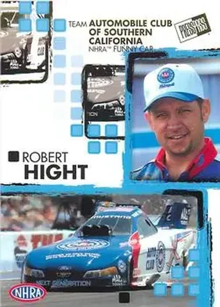 2005 Press Pass NHRA #20 Robert Hight
