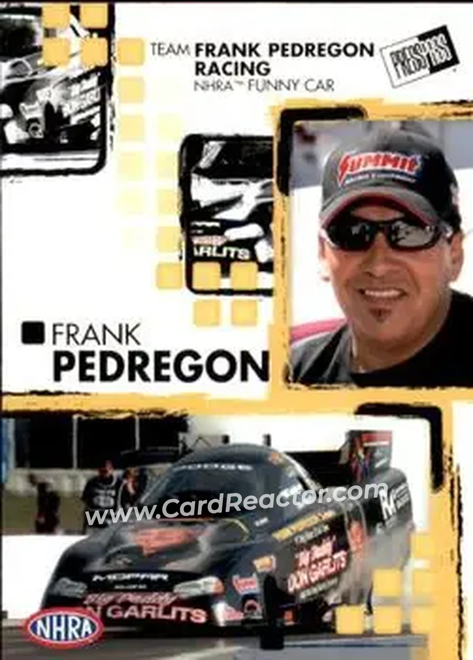 2005 Press Pass NHRA #23 - Frank Pedregon - Front
