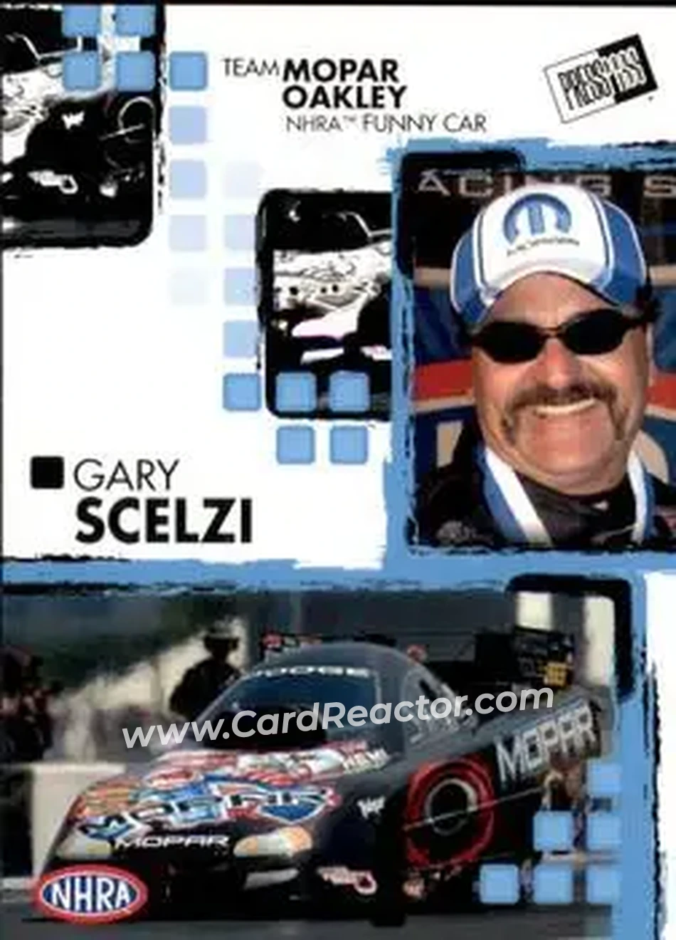 2005 Press Pass NHRA #25 - Gary Scelzi - Front