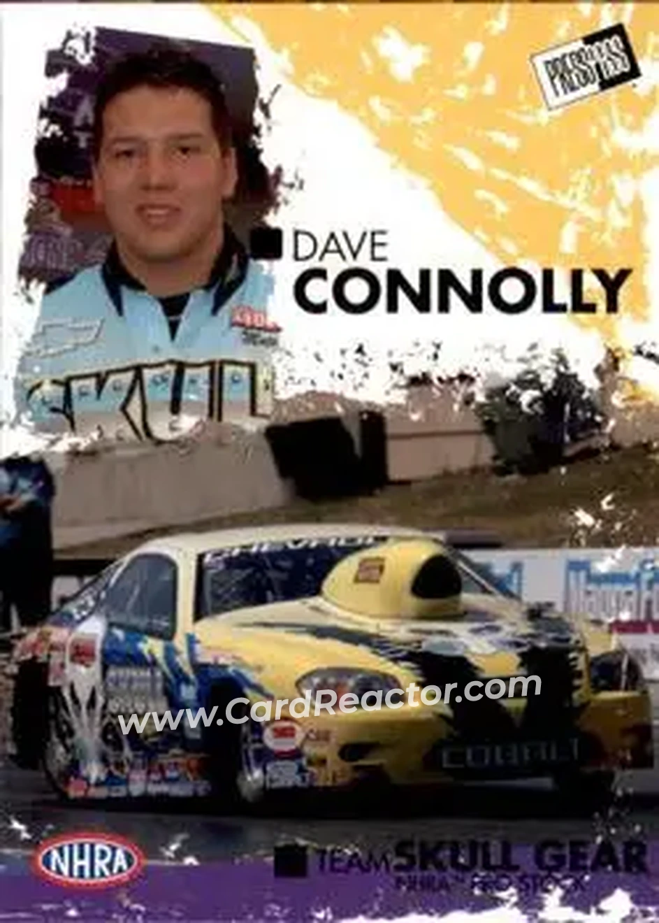 2005 Press Pass NHRA #30 - Dave Connolly - Front
