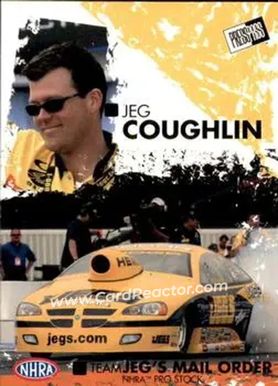 2005 Press Pass NHRA #31 - Jeg Coughlin Jr. - Front