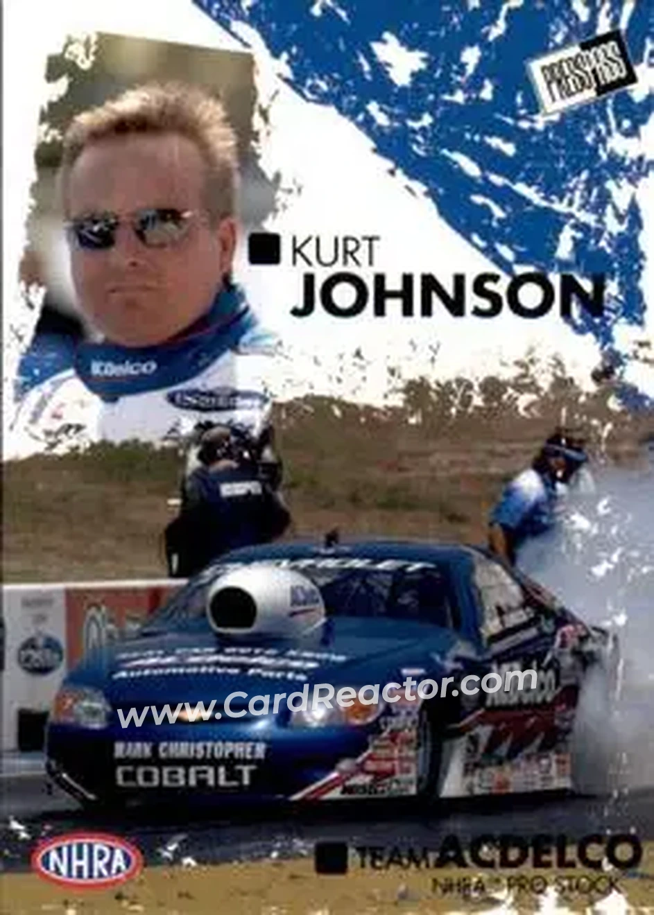 2005 Press Pass NHRA #35 - Kurt Johnson - Front