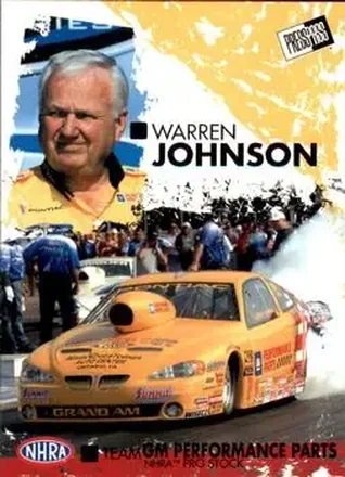 2005 Press Pass NHRA feature card