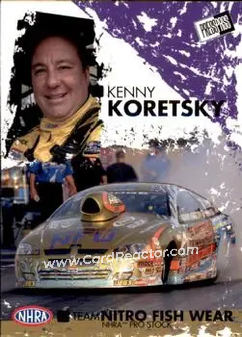 2005 Press Pass NHRA #37 - Kenny Koretsky - Front 2005 Press Pass NHRA #37 - Kenny Koretsky - Front