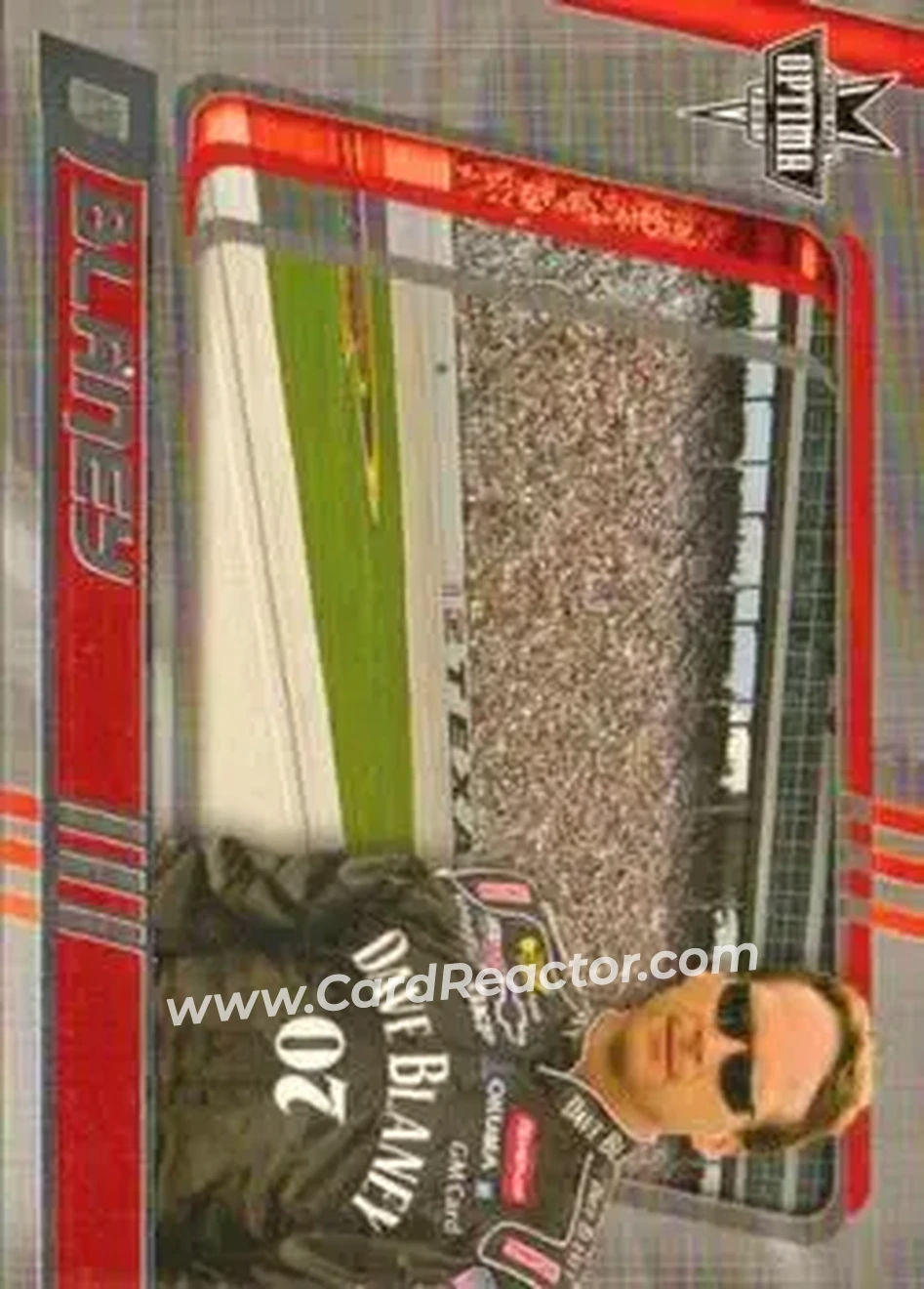 2005 Press Pass Optima #3 - Dave Blaney - Richard Childress Racing - Front 2005 Press Pass Optima #3 - Dave Blaney - Richard Childress Racing - Front