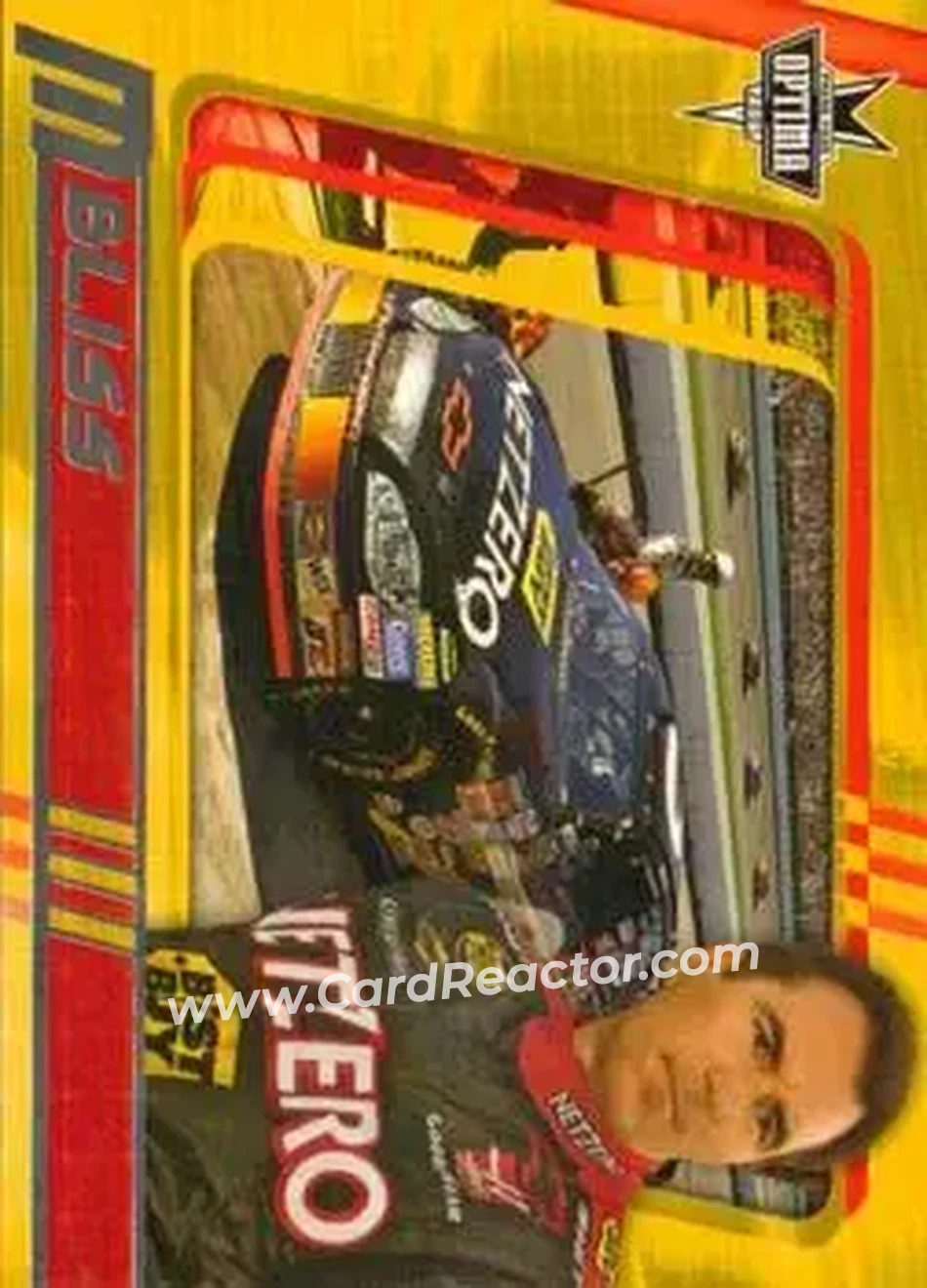 2005 Press Pass Optima #4 - Mike Bliss - Haas CNC Racing - Front 2005 Press Pass Optima #4 - Mike Bliss - Haas CNC Racing - Front