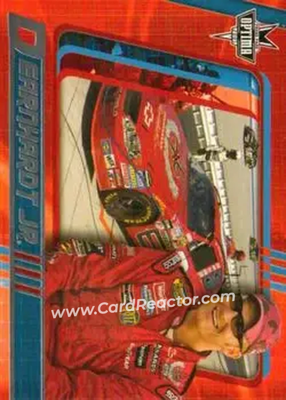 2005 Press Pass Optima #8 - Dale Earnhardt Jr - Dale Earnhardt Inc. - Front 2005 Press Pass Optima #8 - Dale Earnhardt Jr - Dale Earnhardt Inc. - Front