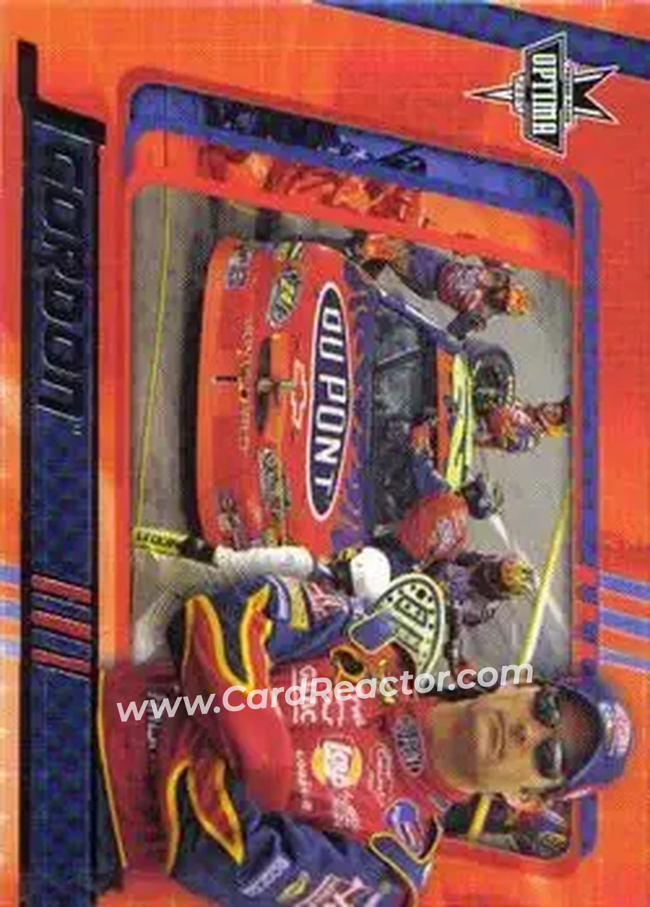 2005 Press Pass Optima #10 - Jeff Gordon - Hendrick Motorsports - Front 2005 Press Pass Optima #10 - Jeff Gordon - Hendrick Motorsports - Front