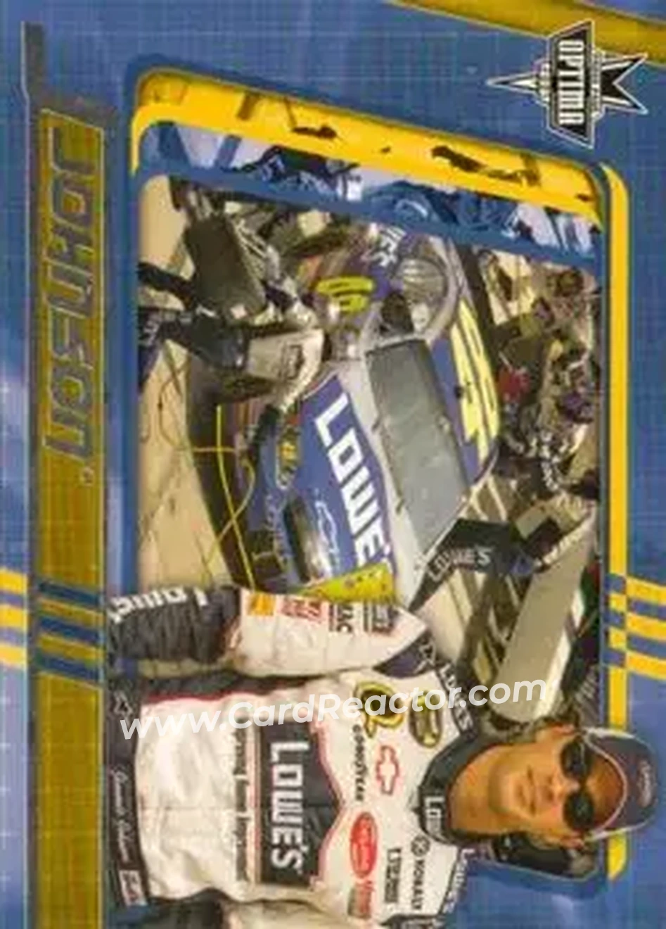 2005 Press Pass Optima #13 - Jimmie Johnson - Hendrick Motorsports - Front 2005 Press Pass Optima #13 - Jimmie Johnson - Hendrick Motorsports - Front