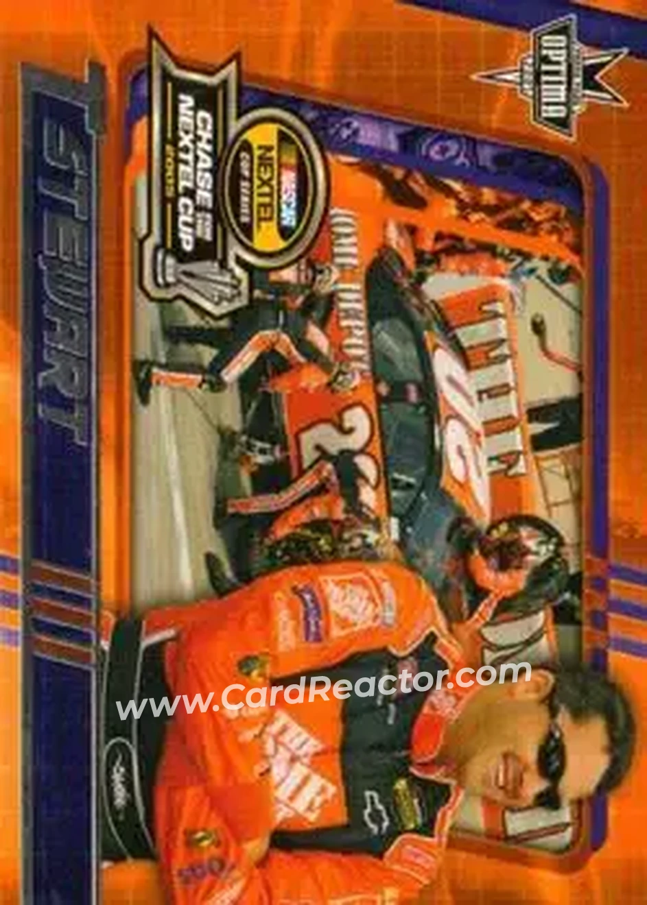 2005 Press Pass Optima #27b - Tony Stewart - Joe Gibbs Racing - Front