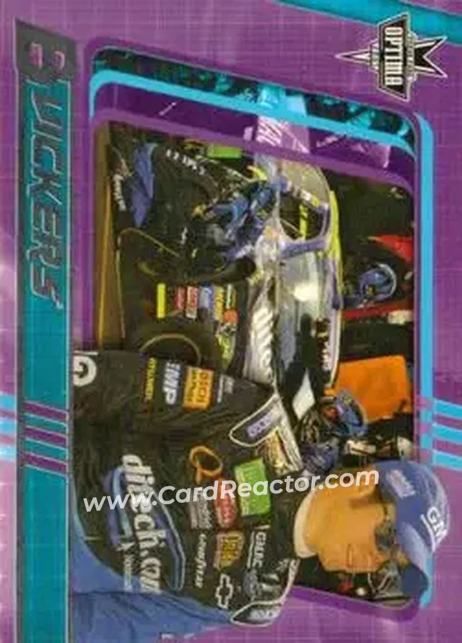 2005 Press Pass Optima #28 - Brian Vickers - Hendrick Motorsports - Front