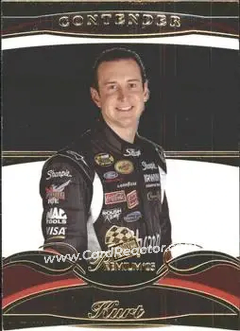 2005 Press Pass Premium #4 - Kurt Busch - Roush Racing - Front