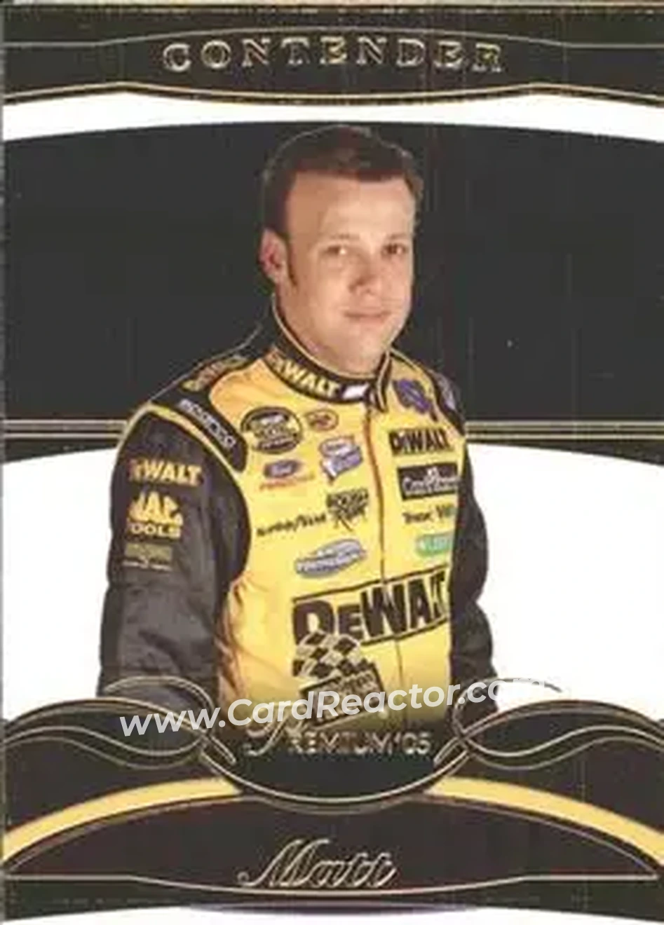2005 Press Pass Premium #13 - Matt Kenseth - Roush Racing - Front 2005 Press Pass Premium #13 - Matt Kenseth - Roush Racing - Front