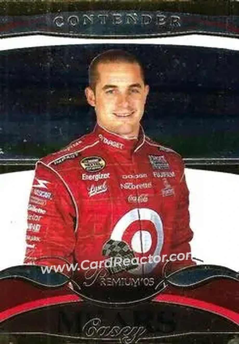 2005 Press Pass Premium #22 - Casey Mears - Chip Ganassi Racing with Felix Sabates - Front 2005 Press Pass Premium #22 - Casey Mears - Chip Ganassi Racing with Felix Sabates - Front