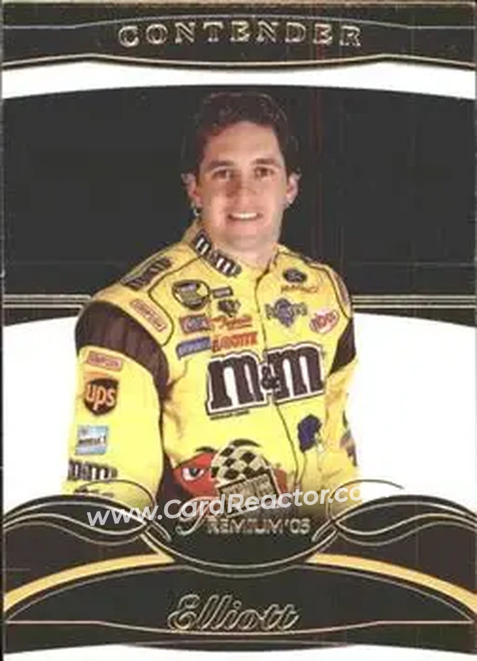 2005 Press Pass Premium #28 - Elliott Sadler - Robert Yates Racing - Front
