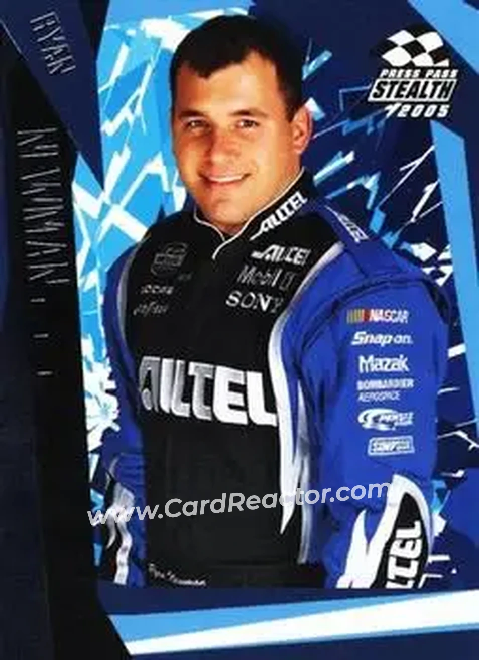 2005 Press Pass Stealth #10 - Ryan Newman - Penske Racing South - Front