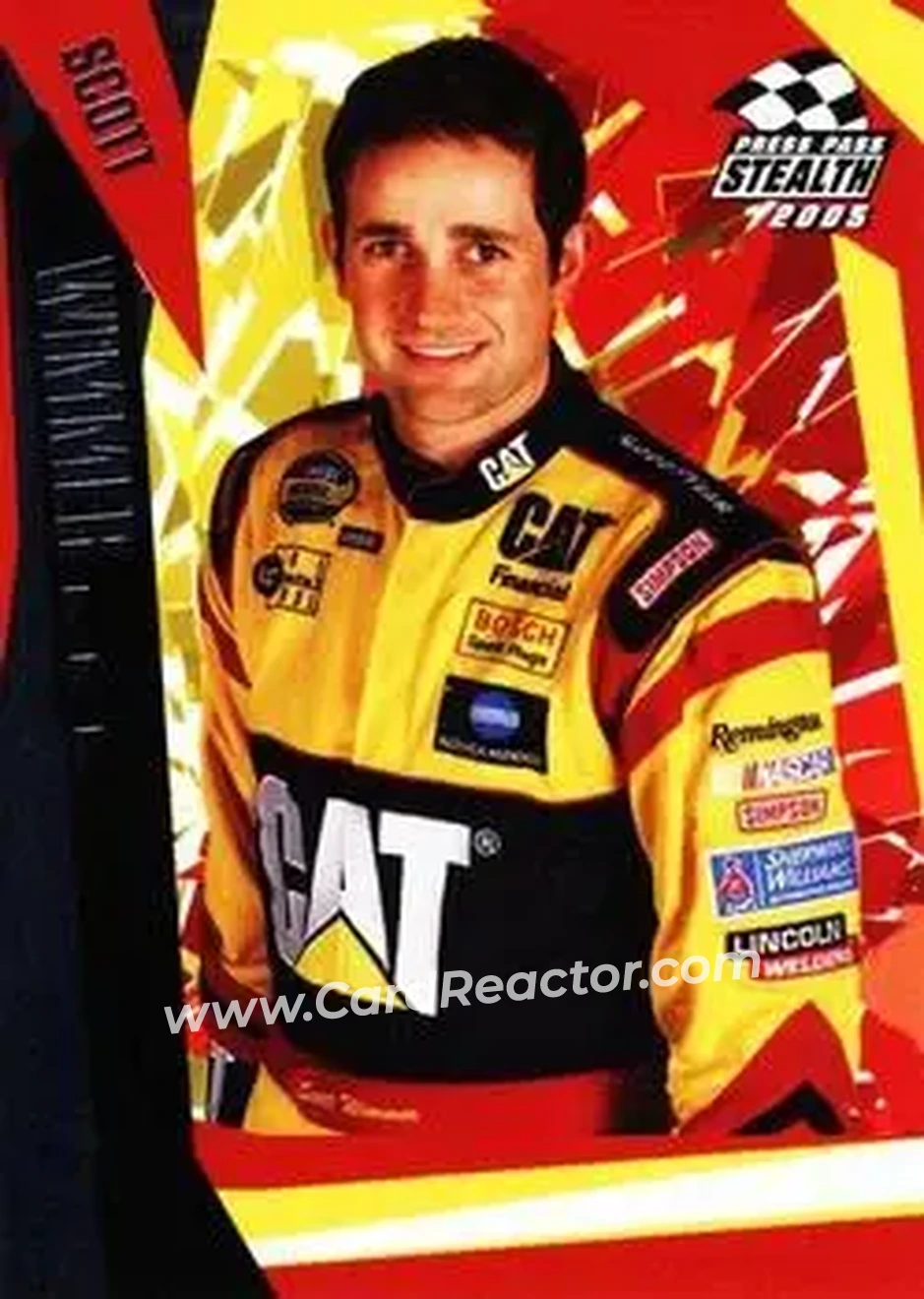 2005 Press Pass Stealth #12 - Scott Wimmer - Bill Davis Racing - Front