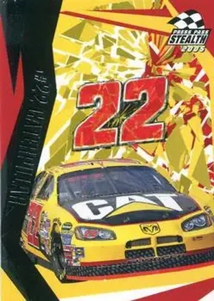 2005 Press Pass Stealth #15 #22 Caterpillar - Bill Davis Racing
